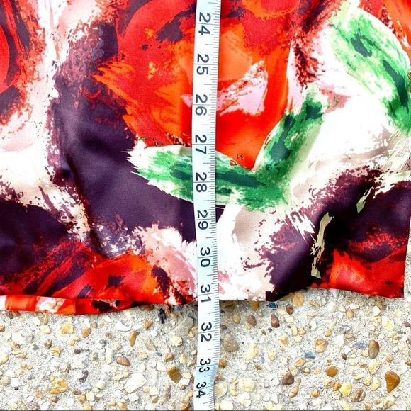 J. Crew Silk Floral Strapless Sample Lined Dress Size 6 - Picture 8 of 9